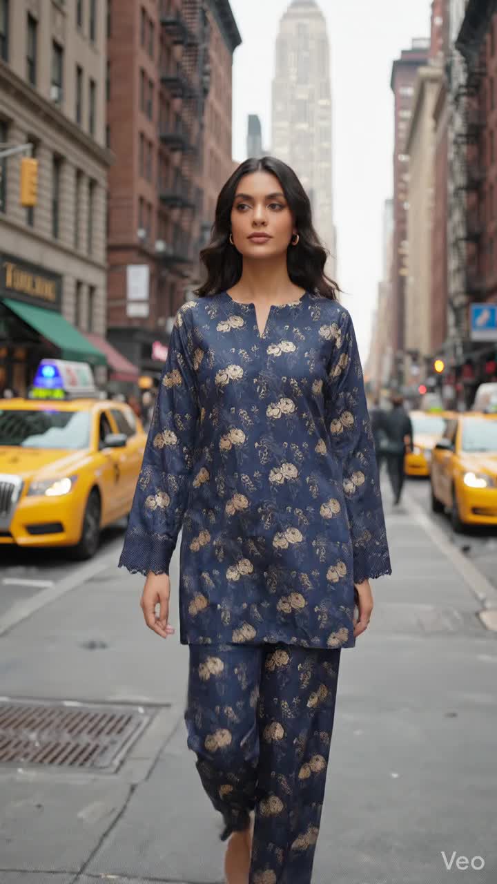 Moon Petal - Printed Co Ord Set