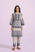 Blue Porcelain - Printed Co Ord Set