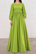 Lime Glow - Long Maxi