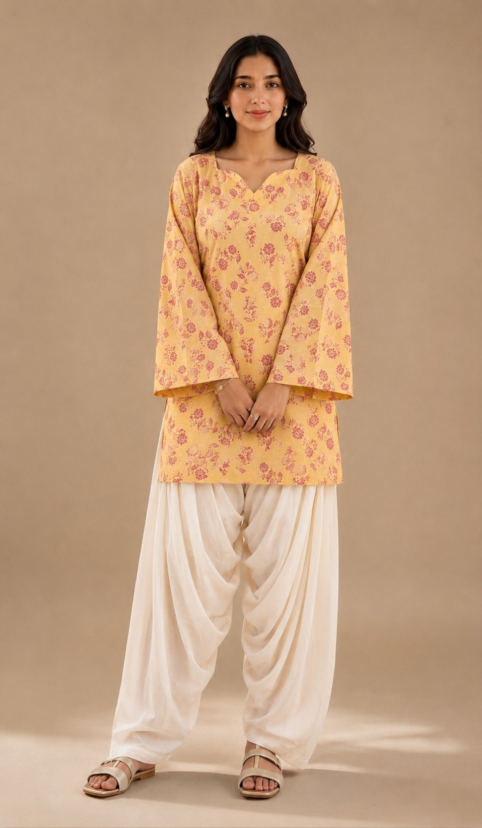 Butter Blossom - Corset Kurta
