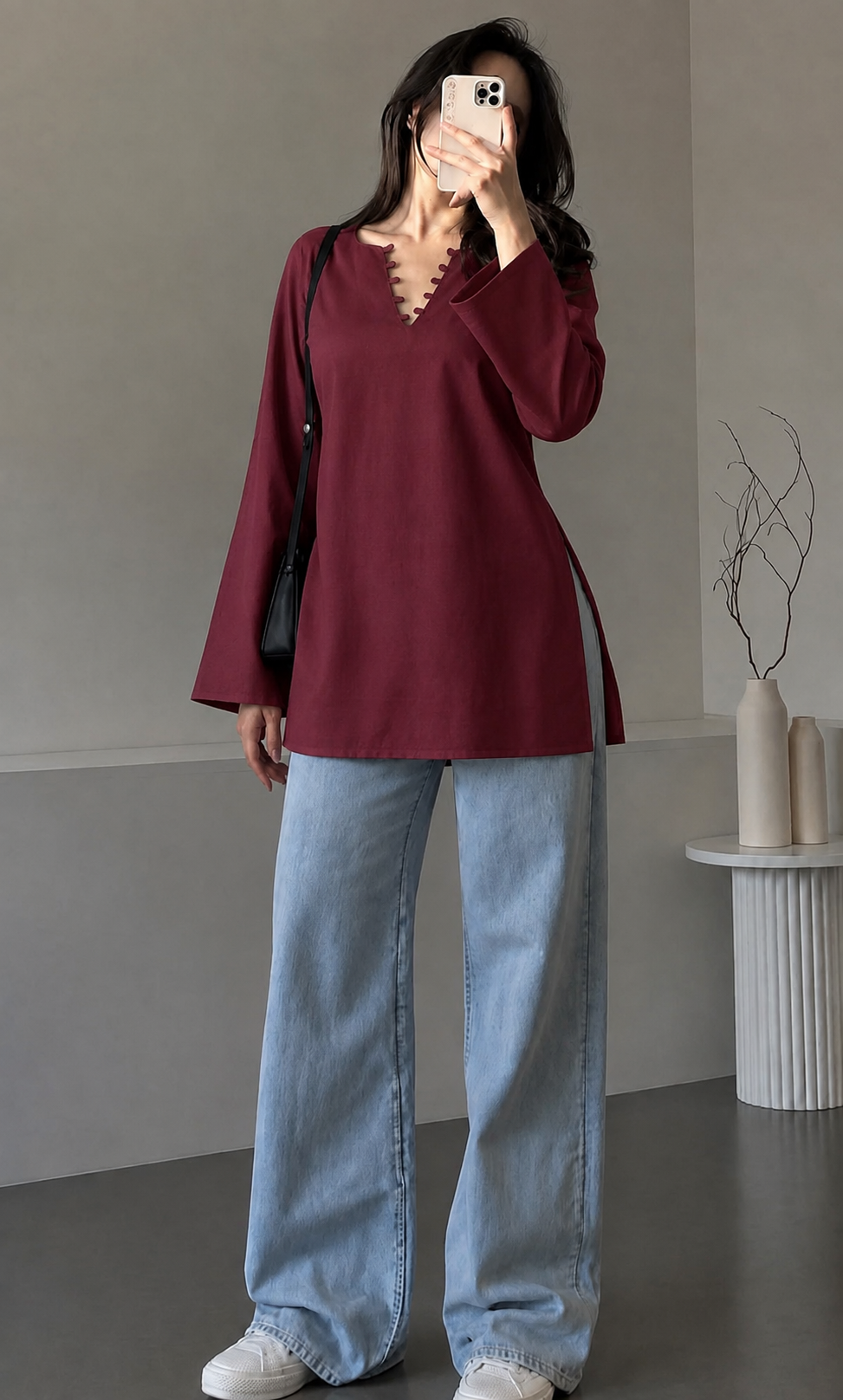 Ruby Dusk - Short Kurti