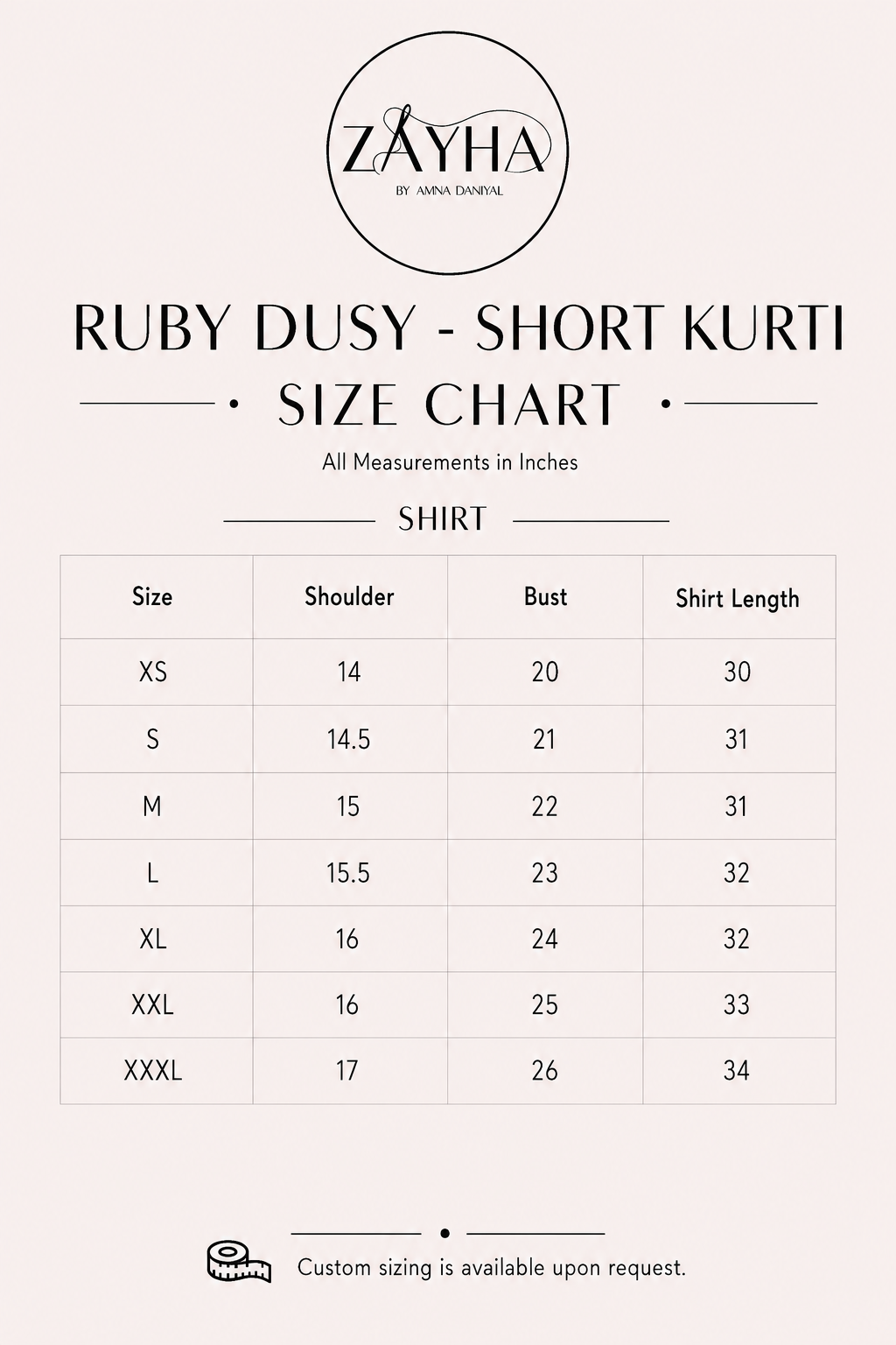 Ruby Dusk - Short Kurti