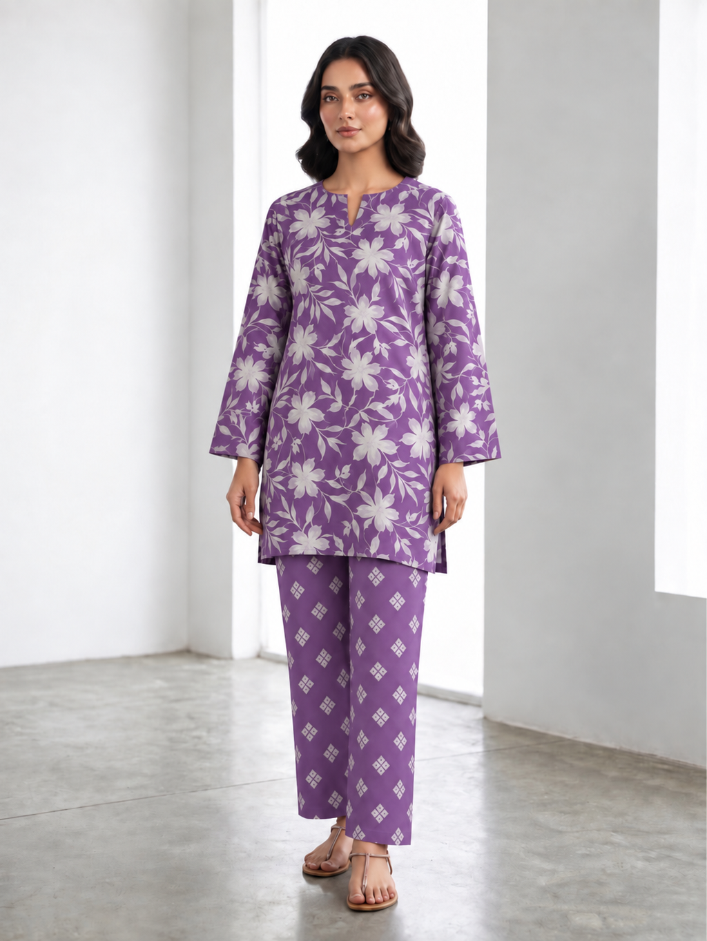 Lilac Medow - Co Ord Set