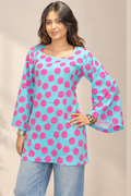 Polka Sky - Corset Kurta