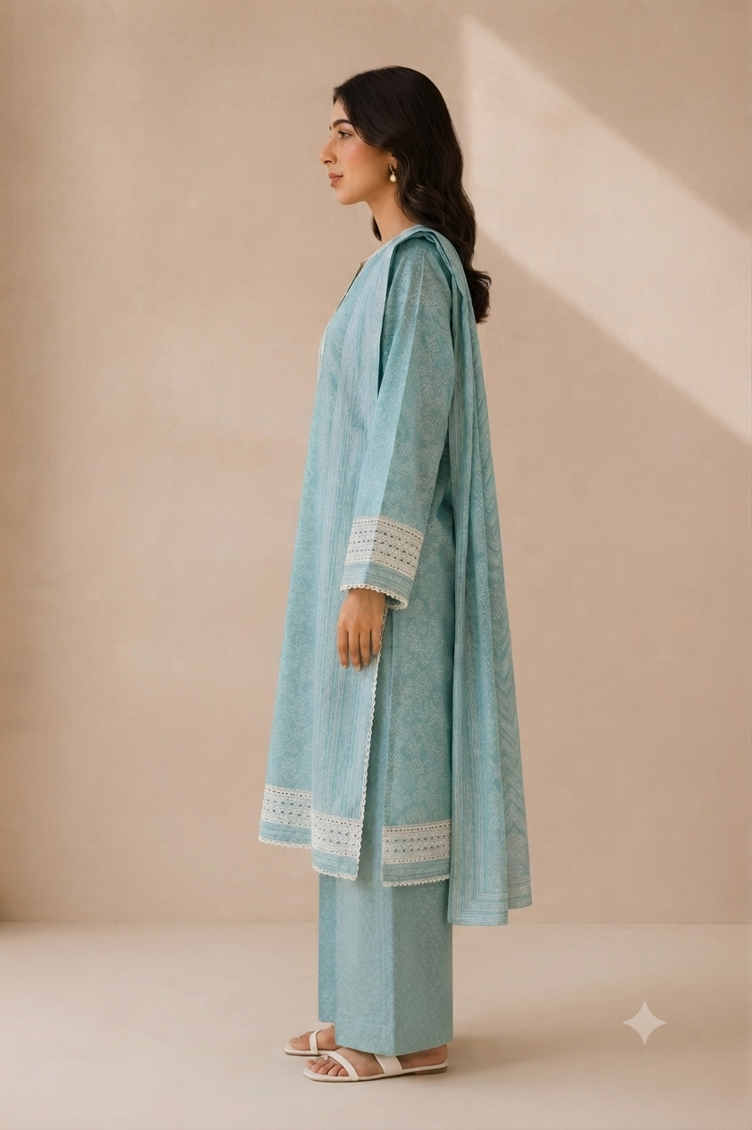 Powder Sky - 3pc Suit